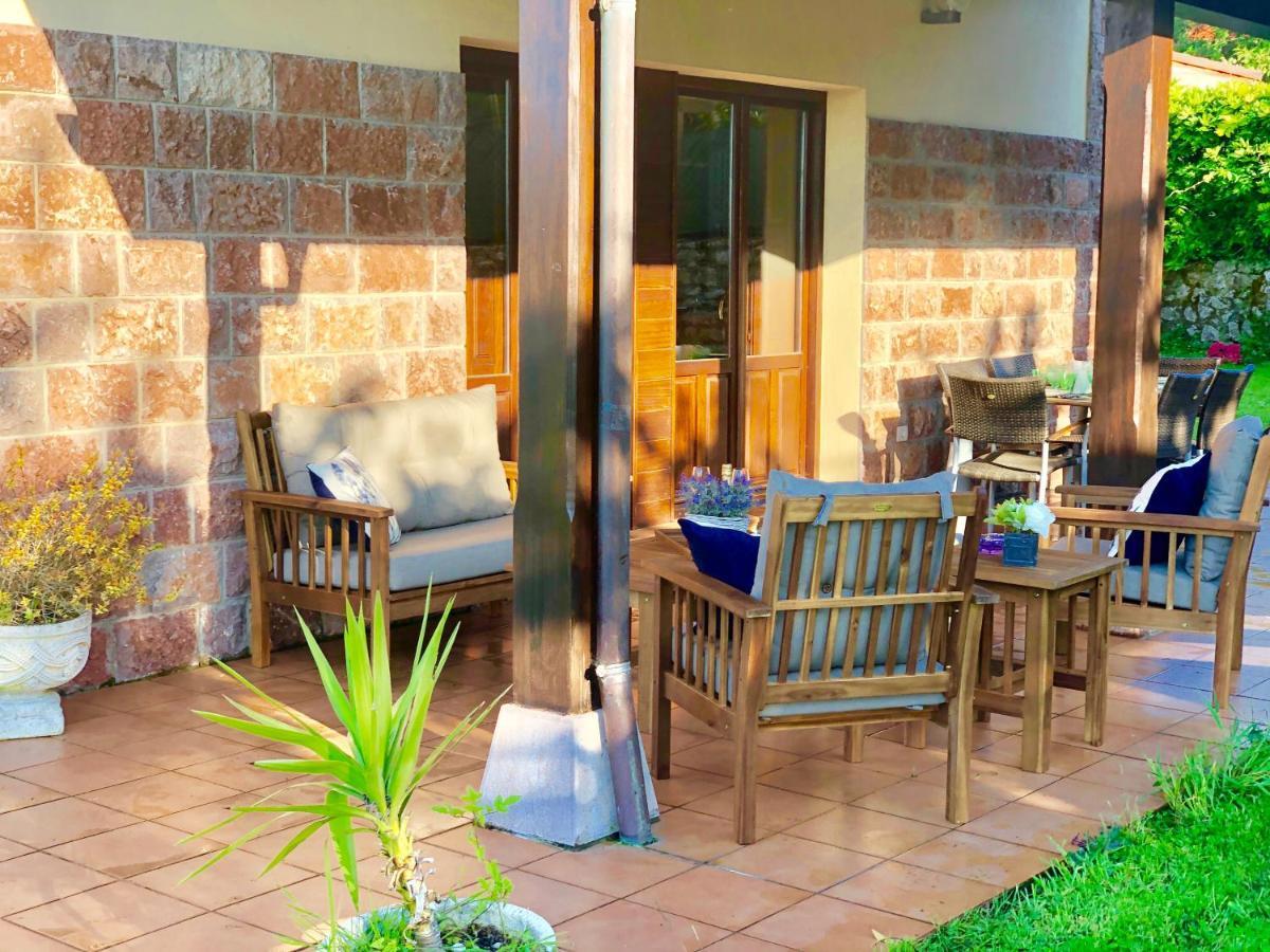 Casa Frente A Los Bufones De Pria Villa Llames de Pria Bagian luar foto