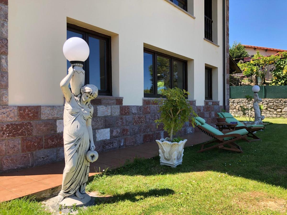 Casa Frente A Los Bufones De Pria Villa Llames de Pria Bagian luar foto