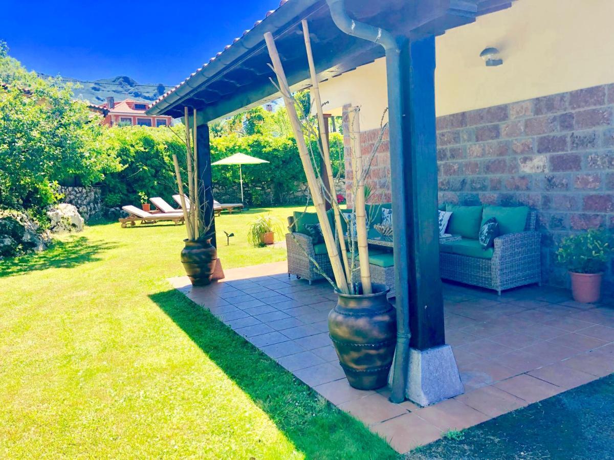 Casa Frente A Los Bufones De Pria Villa Llames de Pria Bagian luar foto