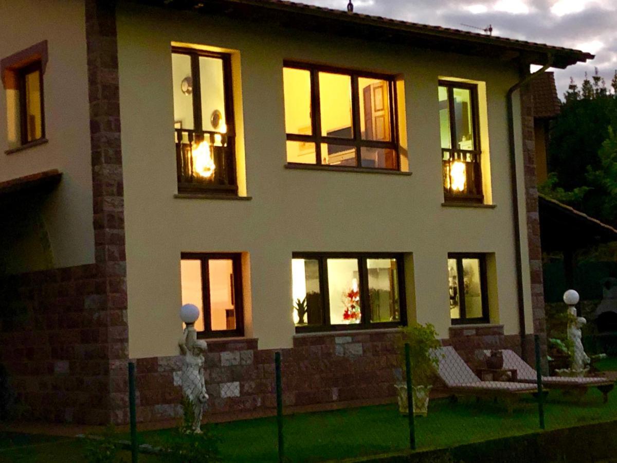 Casa Frente A Los Bufones De Pria Villa Llames de Pria Bagian luar foto